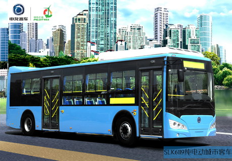 解析申龍SLK6119純電動(dòng)城市公交客車(chē) 綠色出行的道路運(yùn)輸新選擇